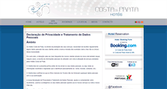 Desktop Screenshot of hotel.costadeprata.com